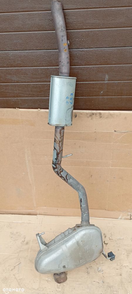 Tłumik środkowy  końcowy wydech rura BMW 1 E87 2.0i 7564181 - 2