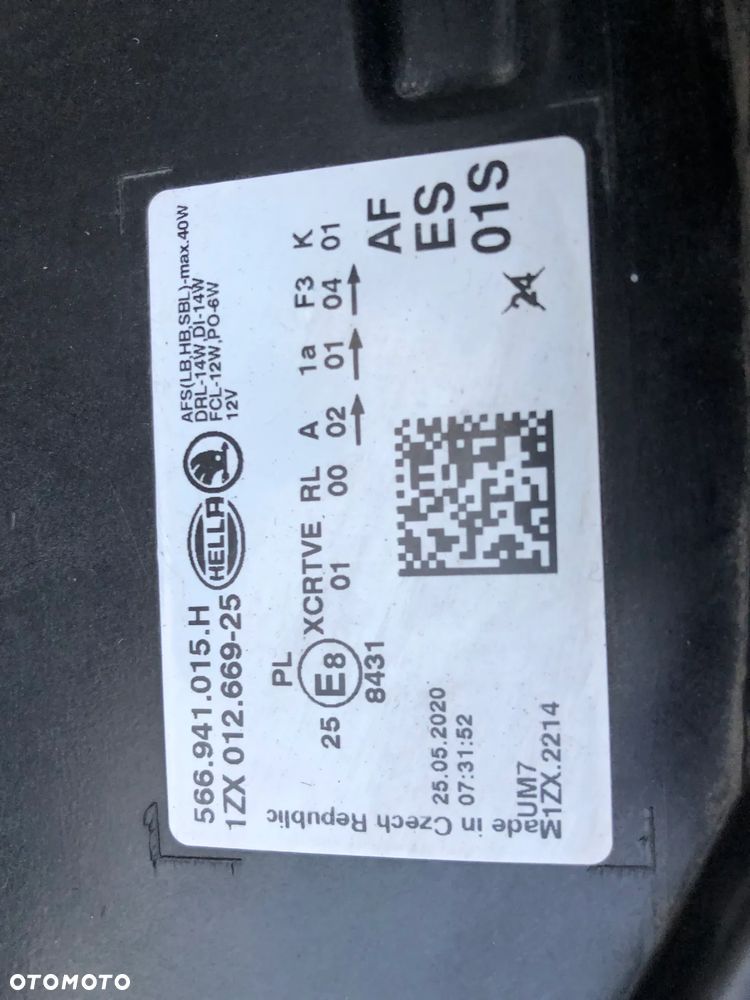 LAMPA LEWA LEWY FULL LED SKODA KODIAQ 566941015H - 5