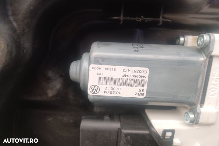 Macara geam spate dreapta electrica 5N0839730R 5N0959704F 5N0839730R - 4