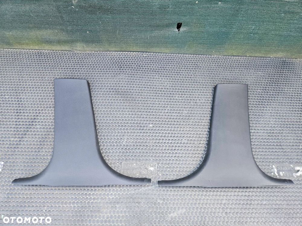 Osłona Słupka Progu Plastik Zaślepka Tapicerka Wnętrza Czarne BMW 3 E90 E91 LCI Lift - 16