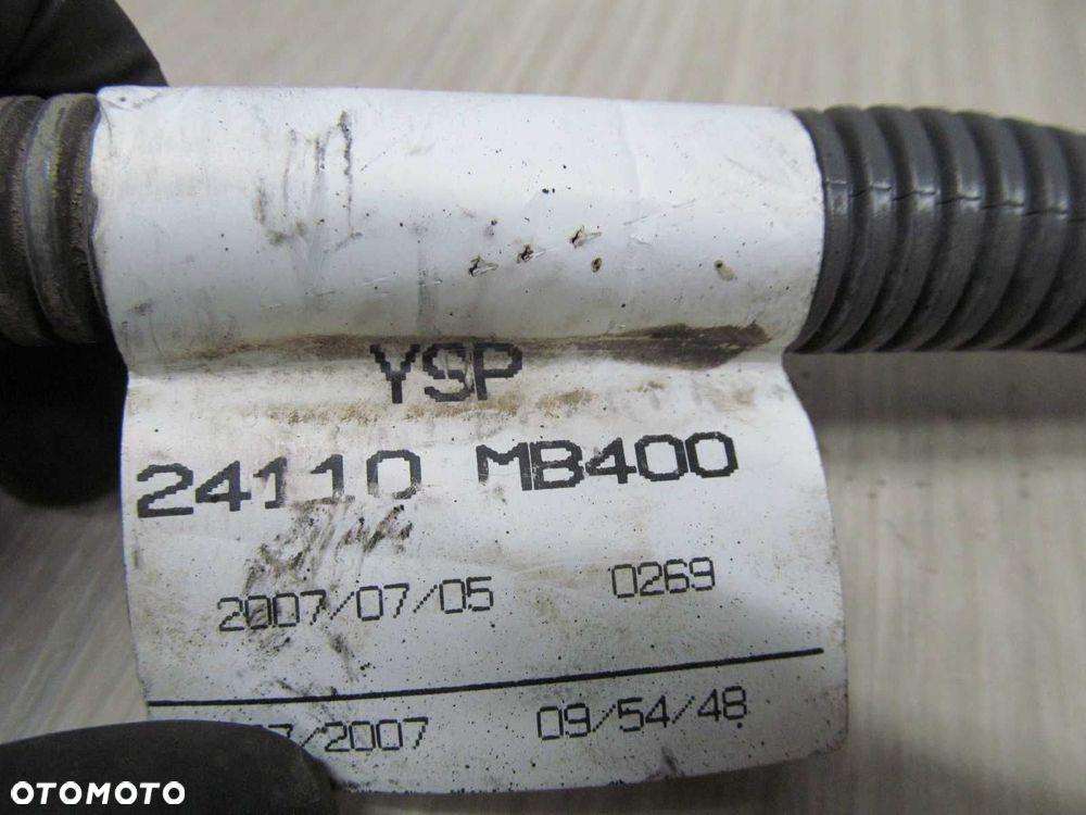 NISSAN CABSTAR MAXITY NT400 PRZEWOD MINUSOWY MASA SILNIKA 24110-MB400 07-15 - 5