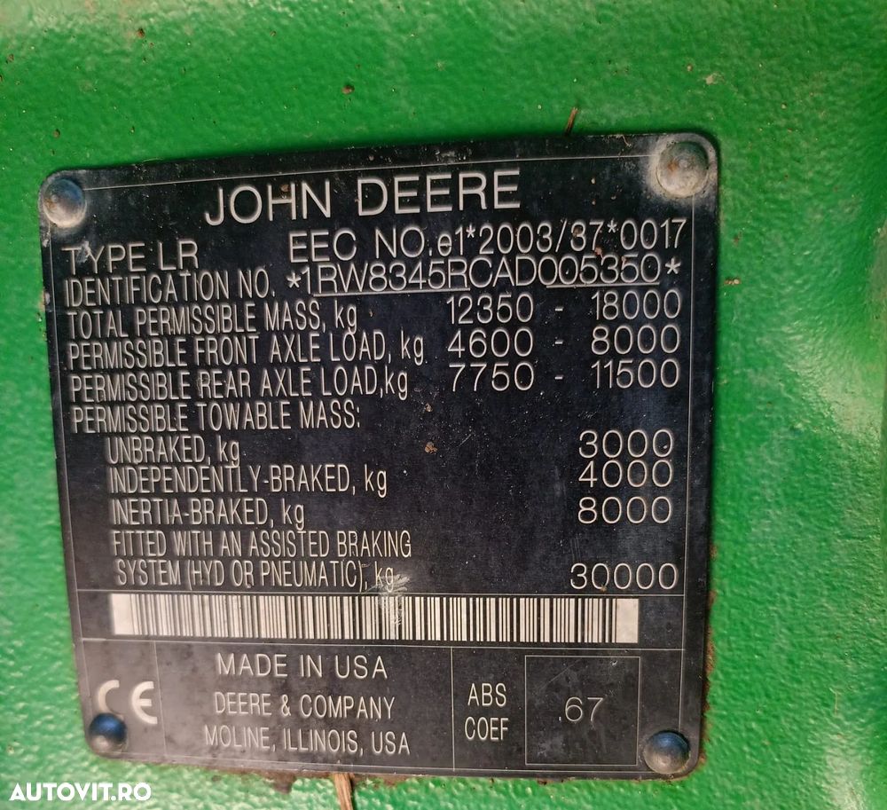 John Deere 8345R - 5