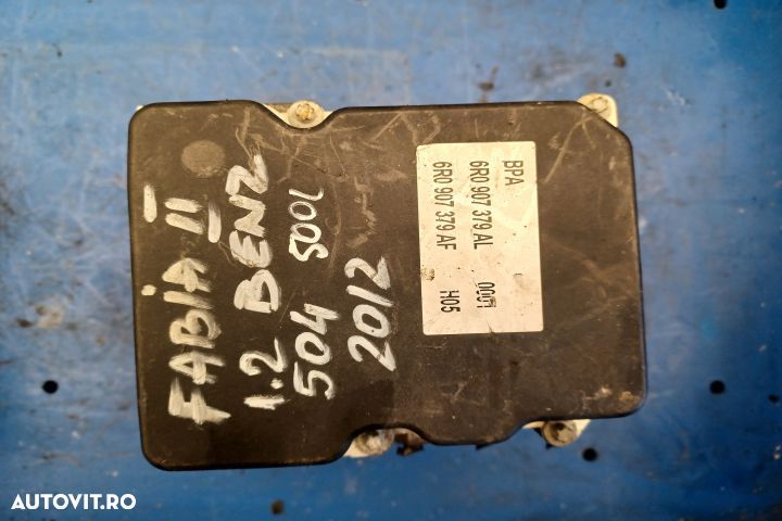 Pompa ABS 6R0907379AL, 6R0907379AF Skoda Fabia 5J [facelift] [2010 - - 1