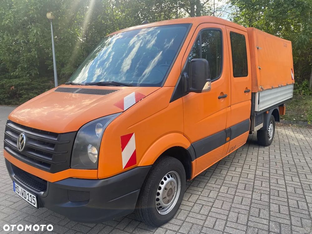 Volkswagen Crafter 2.0 Tdi 140KM Klima Doka 7 osobowa 2.8m skrzynia 2012/2013 Zadbany - 1