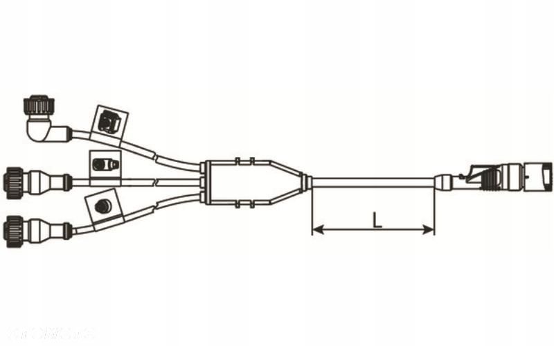 wabco kabel do modulatorów tebs-e (8 m) - 2