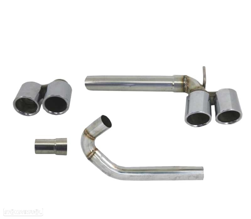 CONJUNTO PONTEIRAS DE ESCAPE DUPLA BMW F30 F31 10-18 LOOK M3 - 8