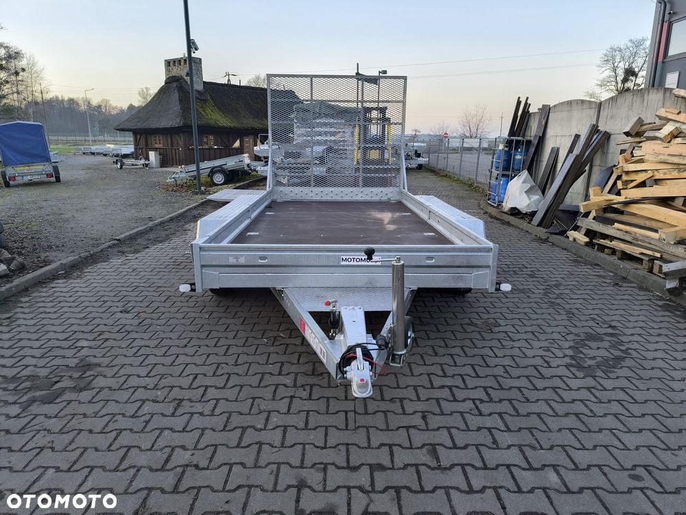 Niewiadów Przyczepa do przewozu sprzętu budowlanego Niewiadów K4035 400x190cm  3500kg 3 osie pod koparke koparka walec MOTOMUS - 8