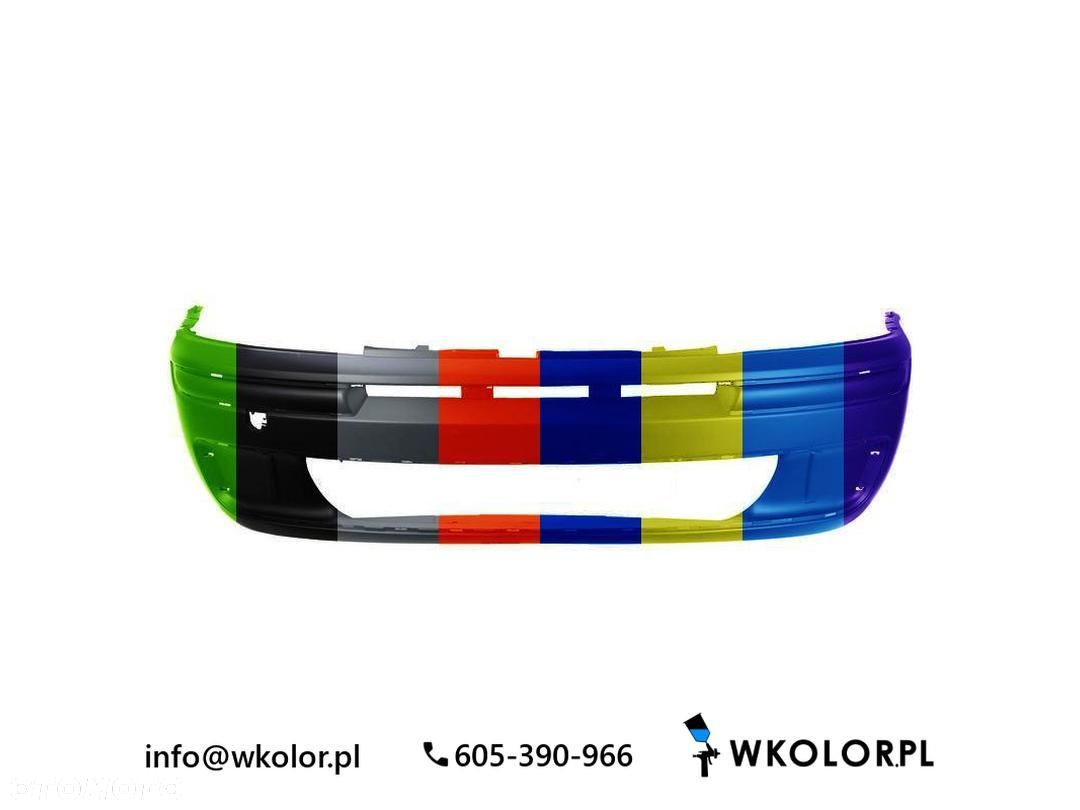 NOWY ZDERZAK FIAT PUNTO 2009-2012 LAKIEROWANY W KOLOR - 1
