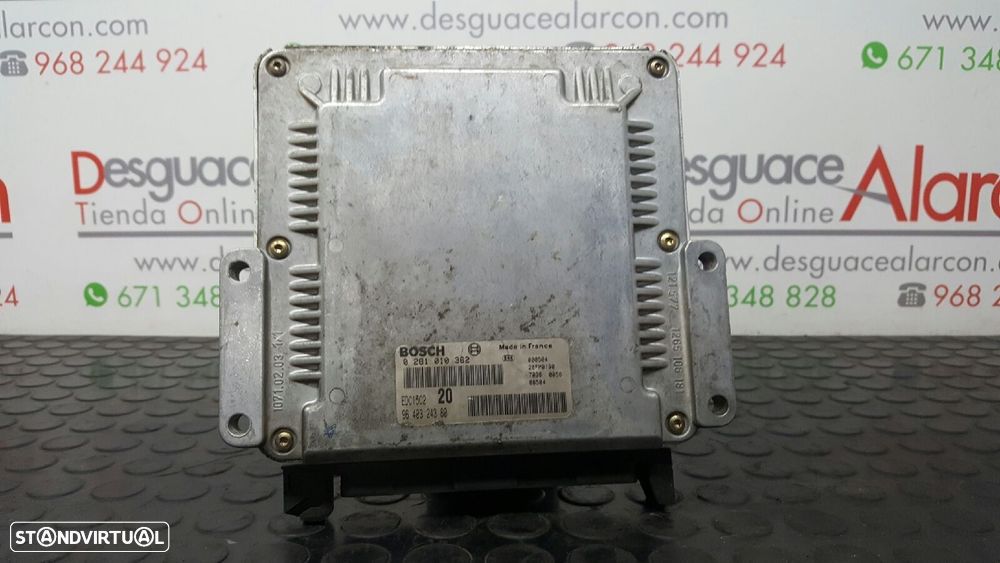 CENTRALINA DO MOTOR UCE PEUGEOT 306 BREAK BOULEBARD - 6