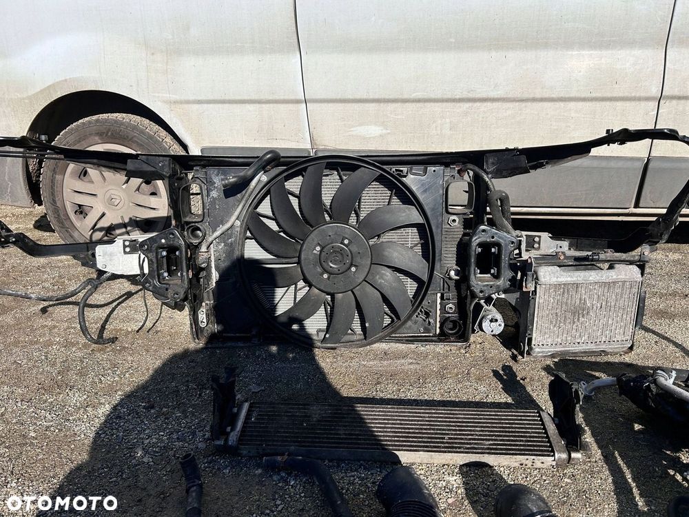 Mercedes W221 2012 6.3 AMG PAS PRZEDNI CHŁODNICE WENTYLATOR - 6