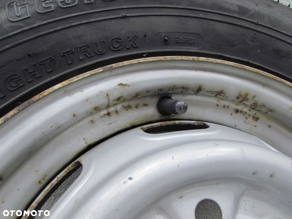 PIAGGIO PORTER HIJET QUARGO 04-16 KOLO FELGA STALOWA 4X110 4H12 155R12 - 14
