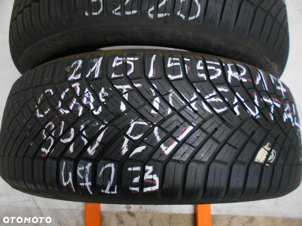 OPONY 215/55R17 CONTINENTAL ALLSEASON CONTACT 2 EV DOT 3225 /  4723 7.3MM - 3