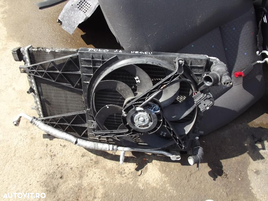 Radiator apa VW Polo 9N 1.4 1.2 radiator clima electroventilator piese - 4