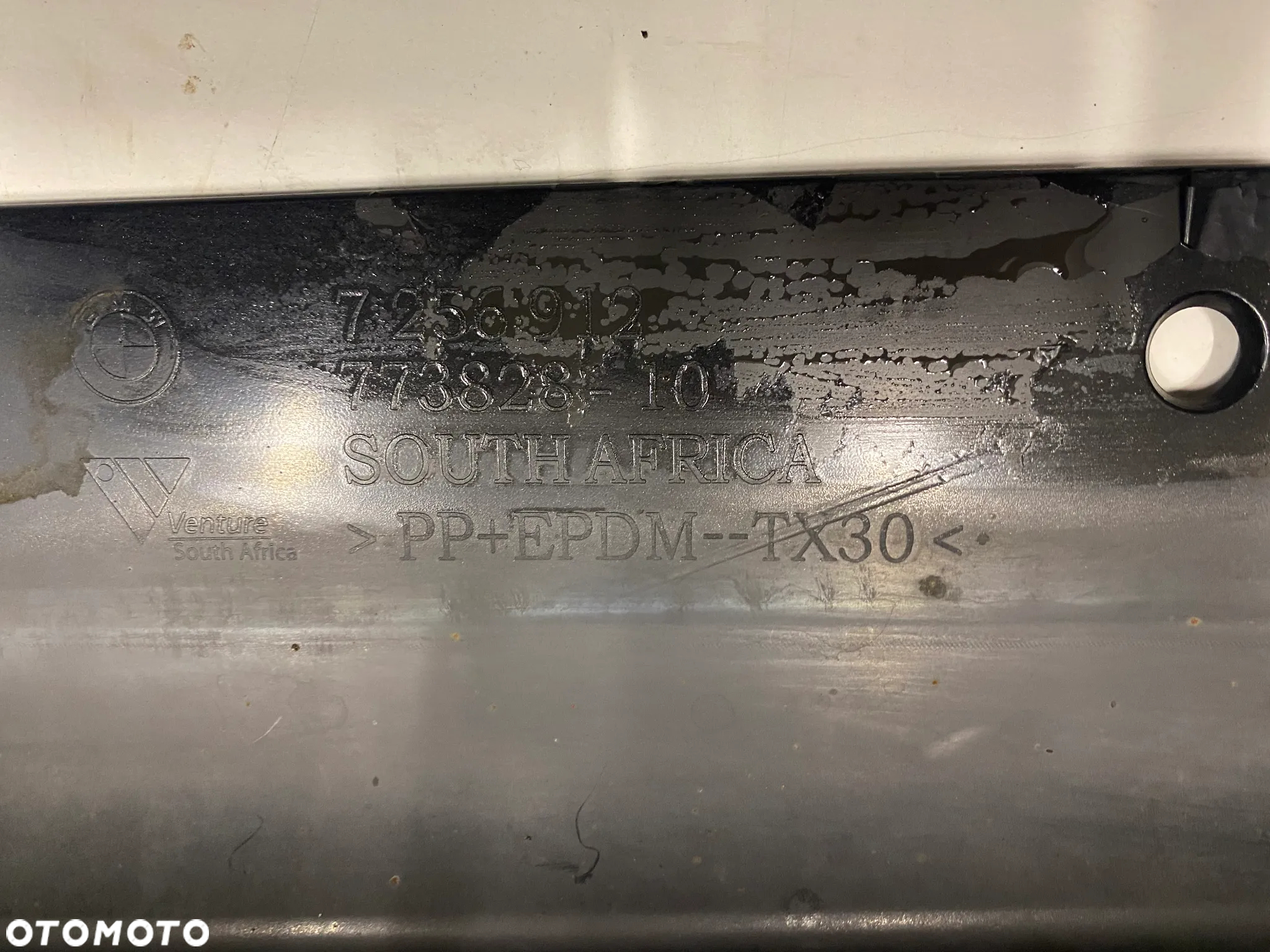 BMW 3 F30 listwa nakładka progowa prawa lewa 7256912 7256911 - 4