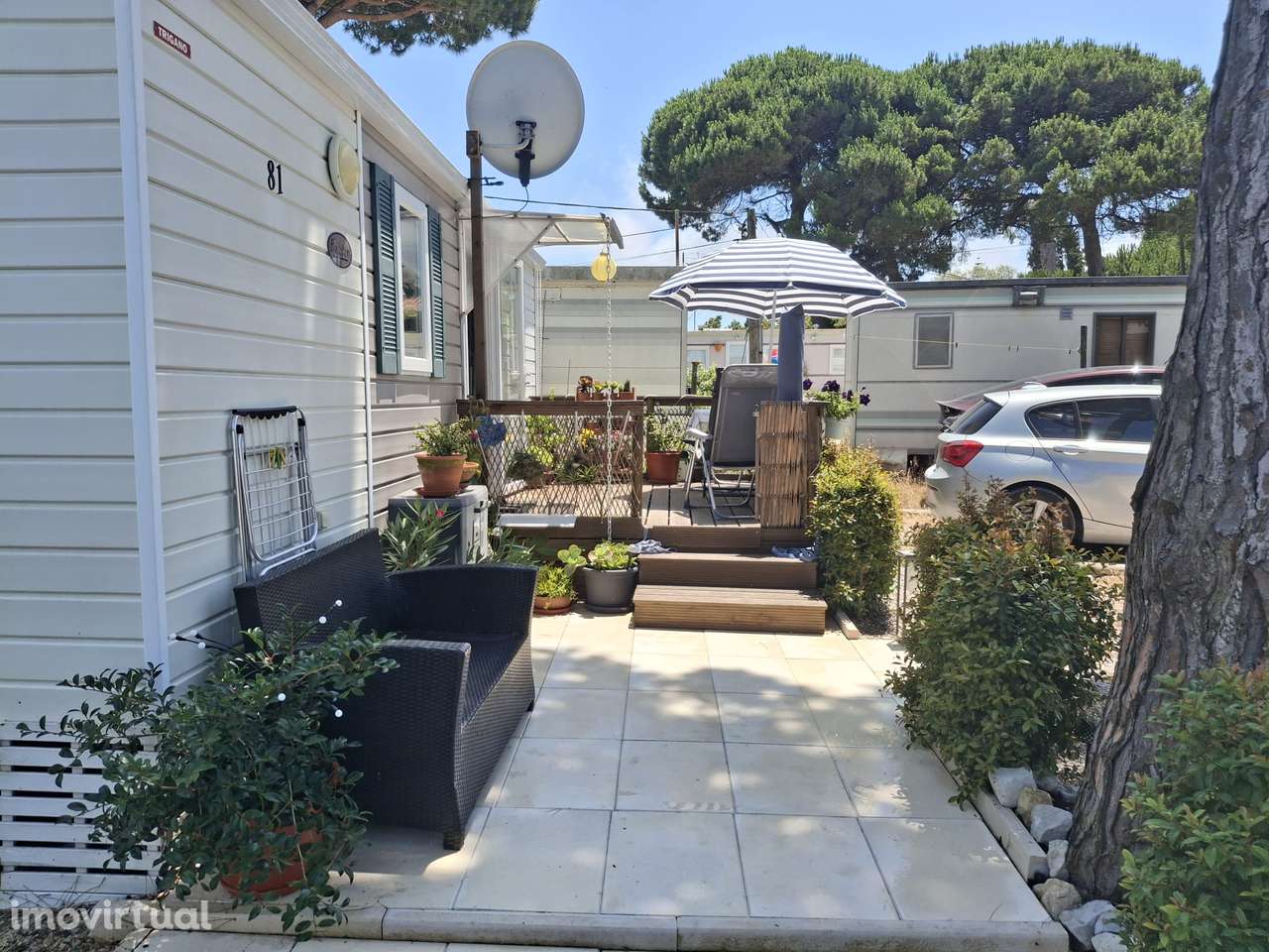 Mobile Home T2, 30qm c/deck 8qm em Aldeia do Meco/ Sesimbra - Grande imagem: 5/20