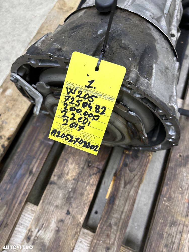 Cutie de viteze automata MERCEDES C-Class W205, GLC,  2.2 cdi 4Matic an 2016 cod A2052708802 - 2