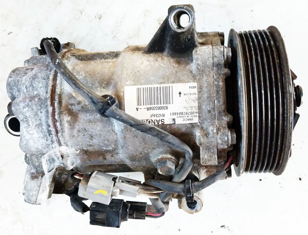 RENAULT CAPTUR I LIFT 1.3 TCE SPRĘŻARKA KOMPRESOR KLIMATYZACJI 926003358R - 2