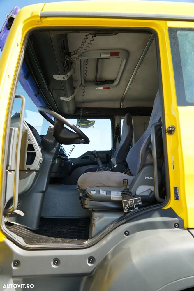 MAN TGA 26.410 / 6x4 / BASCULATOR 3 LATURĂ / MEILLER KIPER / MANUAL / - 26