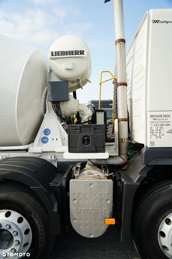 Volvo FMX 410 / 8x4 / GRUSZKA / BETONOMIESZARKA / LIEBHERR / 9 M3 / I-SHIFT/ ALUFELGI / EURO 5 - 17