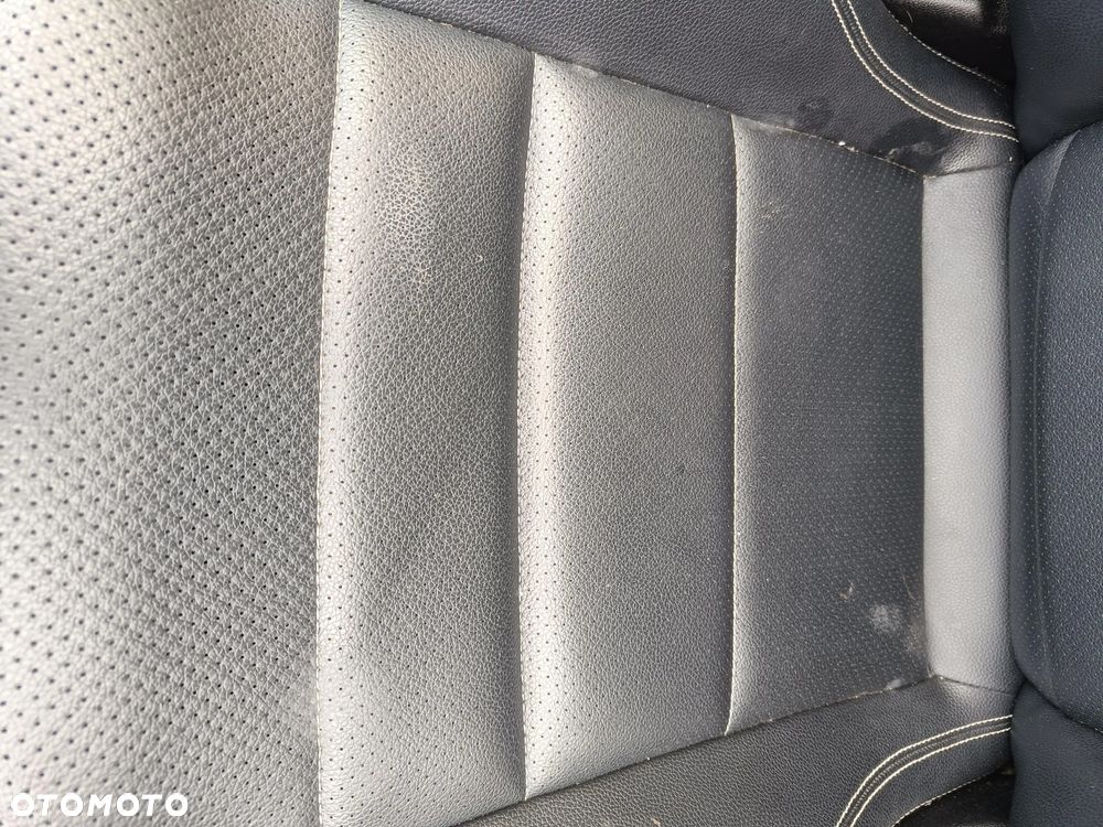 MERCEDES W207 W204 COUPE AMG FOTEL LEWY CZARNY SKÓRZANY POMPOWANY IGŁA - 4