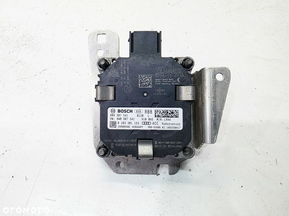 RADAR DISTRONIC SENSOR LEWY AUDI Q5 FY 80A907541 80A907573 - 4