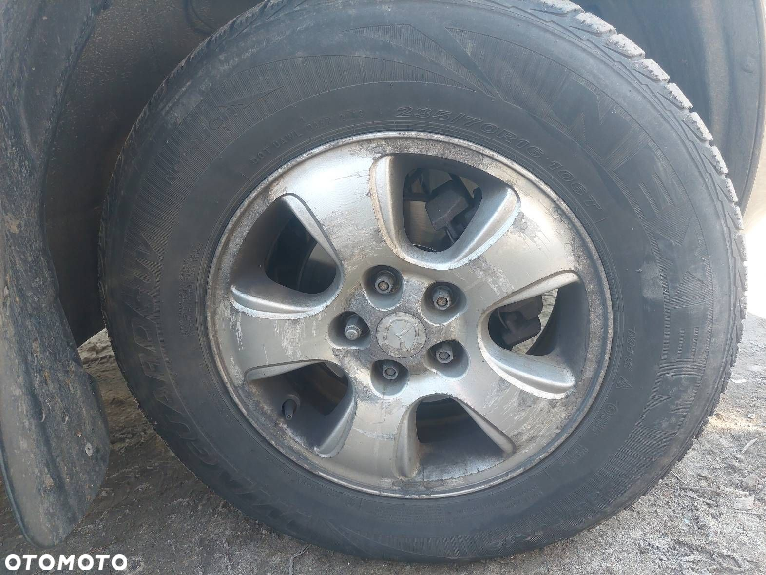 FELGI ALUMINIOWE 4SZT 5X114,3 7JX16 ET45 MAZDA TRIBUTE PRZEDLIFT - 4