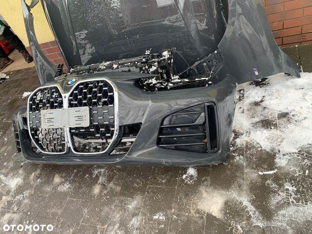 zderzak maska lampa pas błotniki bmw 4 g24 laser - 3