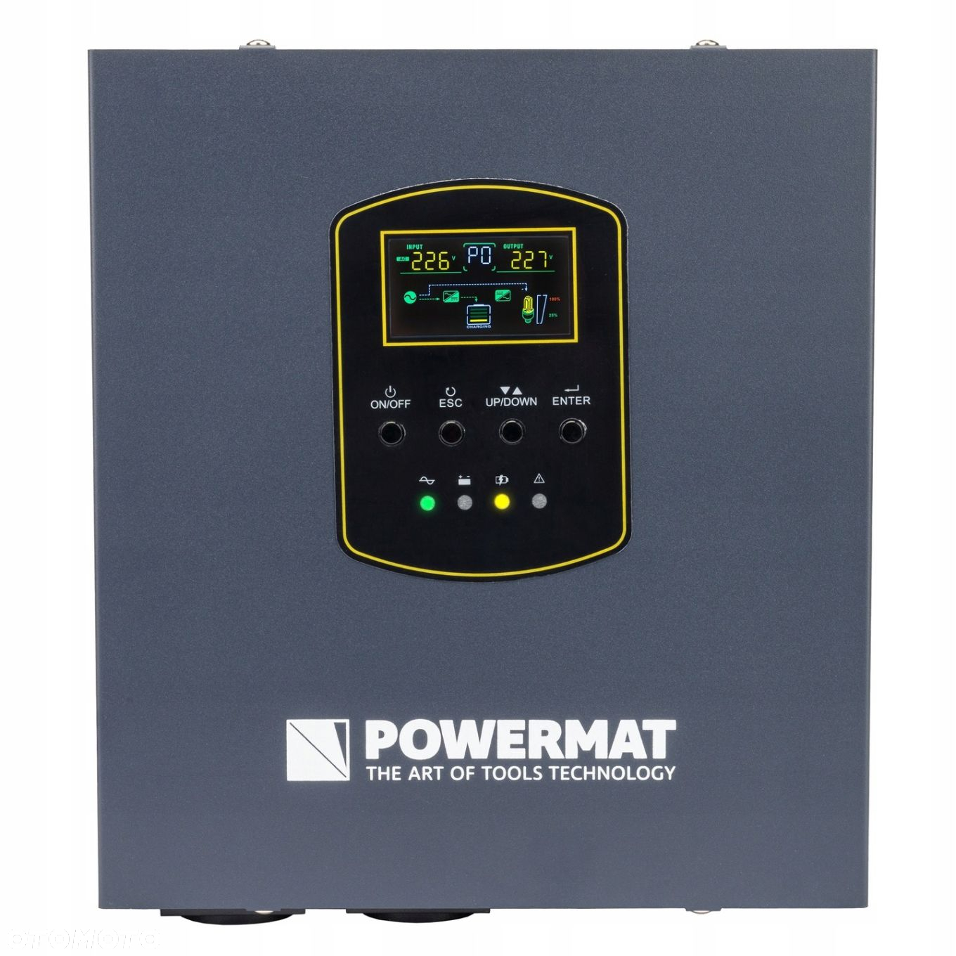 ZASILACZ AWARYJNY UPS LCD 500VA 300W PRZETWORNICA - 9