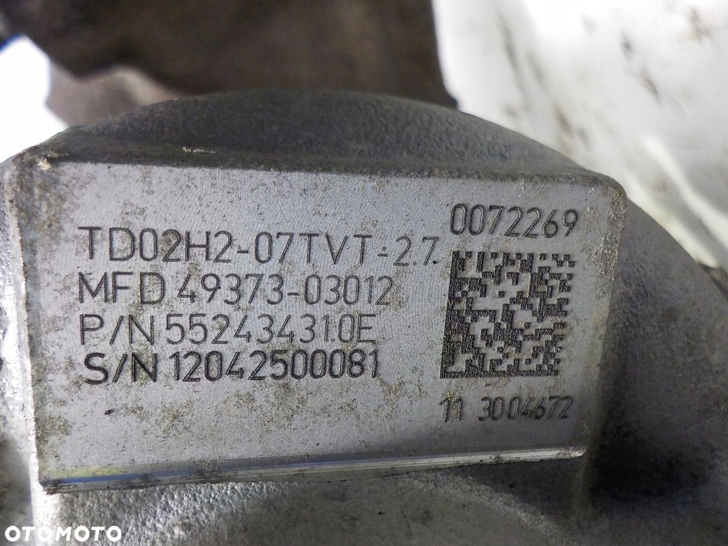 ALFA ROMEO MITO FIAT 500 0.9 TWINAIR TURBOSPRĘŻARKA 552434310E - 6
