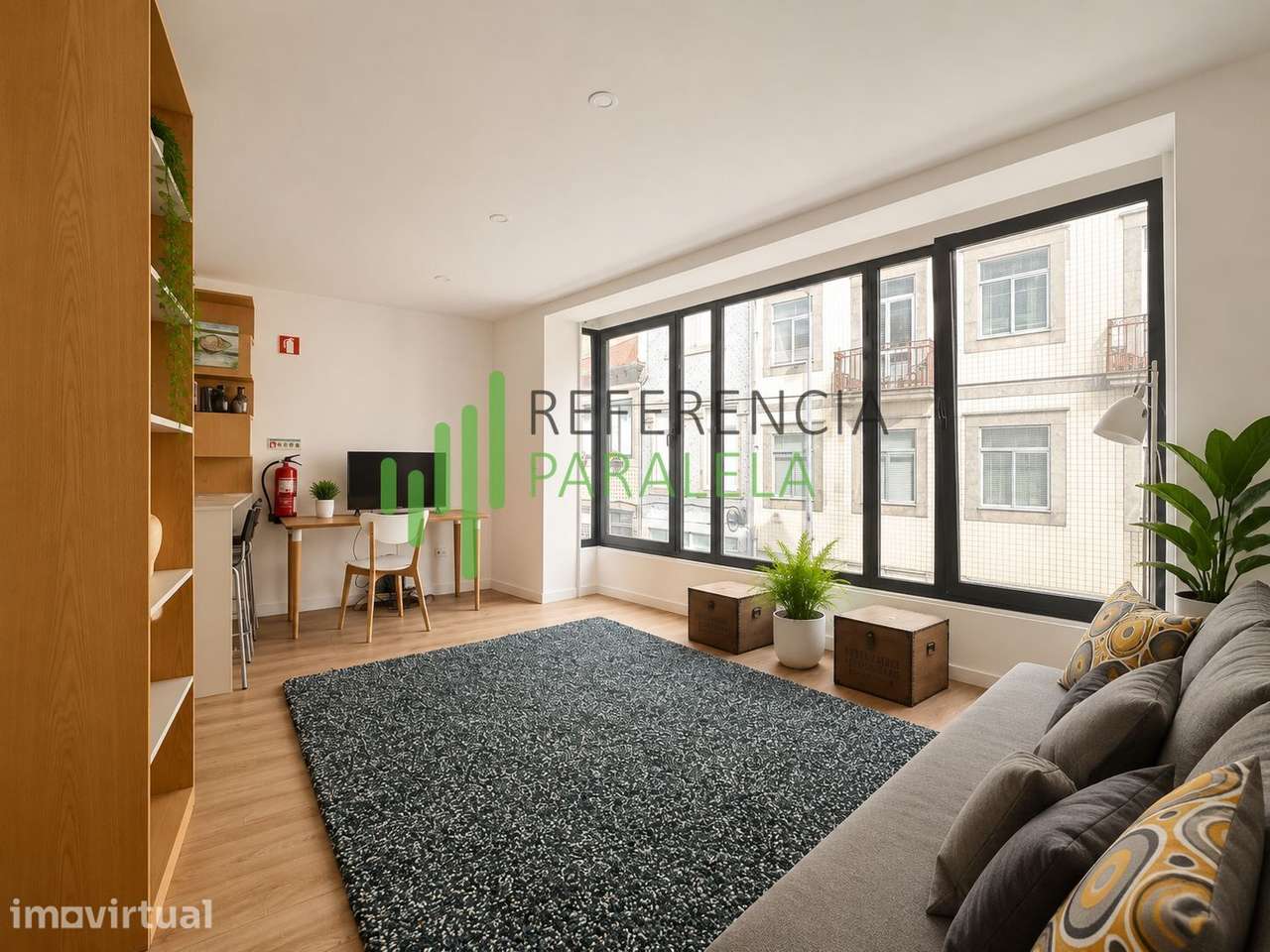 Studio T0 Marques - acolhedor, luminoso e localizado no Marques - Grande imagem: 4/10