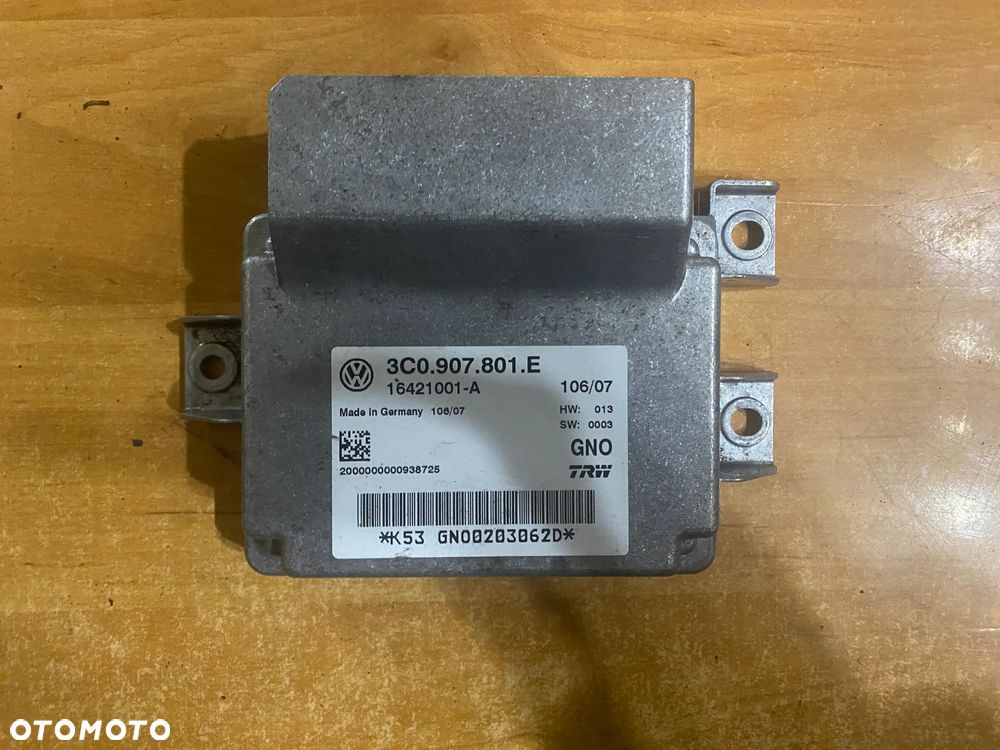 MODUŁ STEROWNIK HAMULCA RĘCZNEGO VW PASSAT B6 3C0907801E - 1