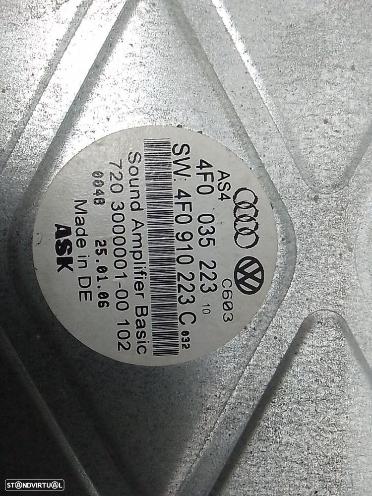 Amplificador De Coluna Audi A6 Avant (4F5, C6) - 5