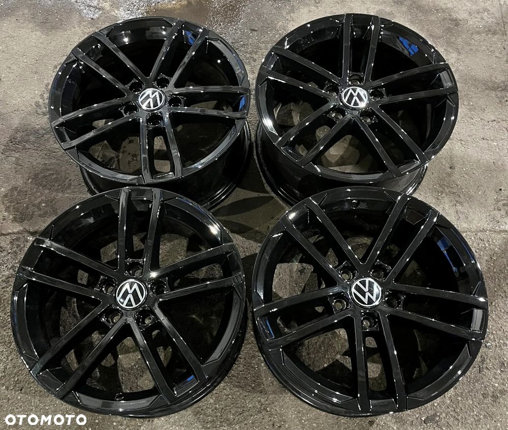 Felgi VW 7,5J x 17 ET 49 5G0601025AP Curitiba Czarne GOLF - 3
