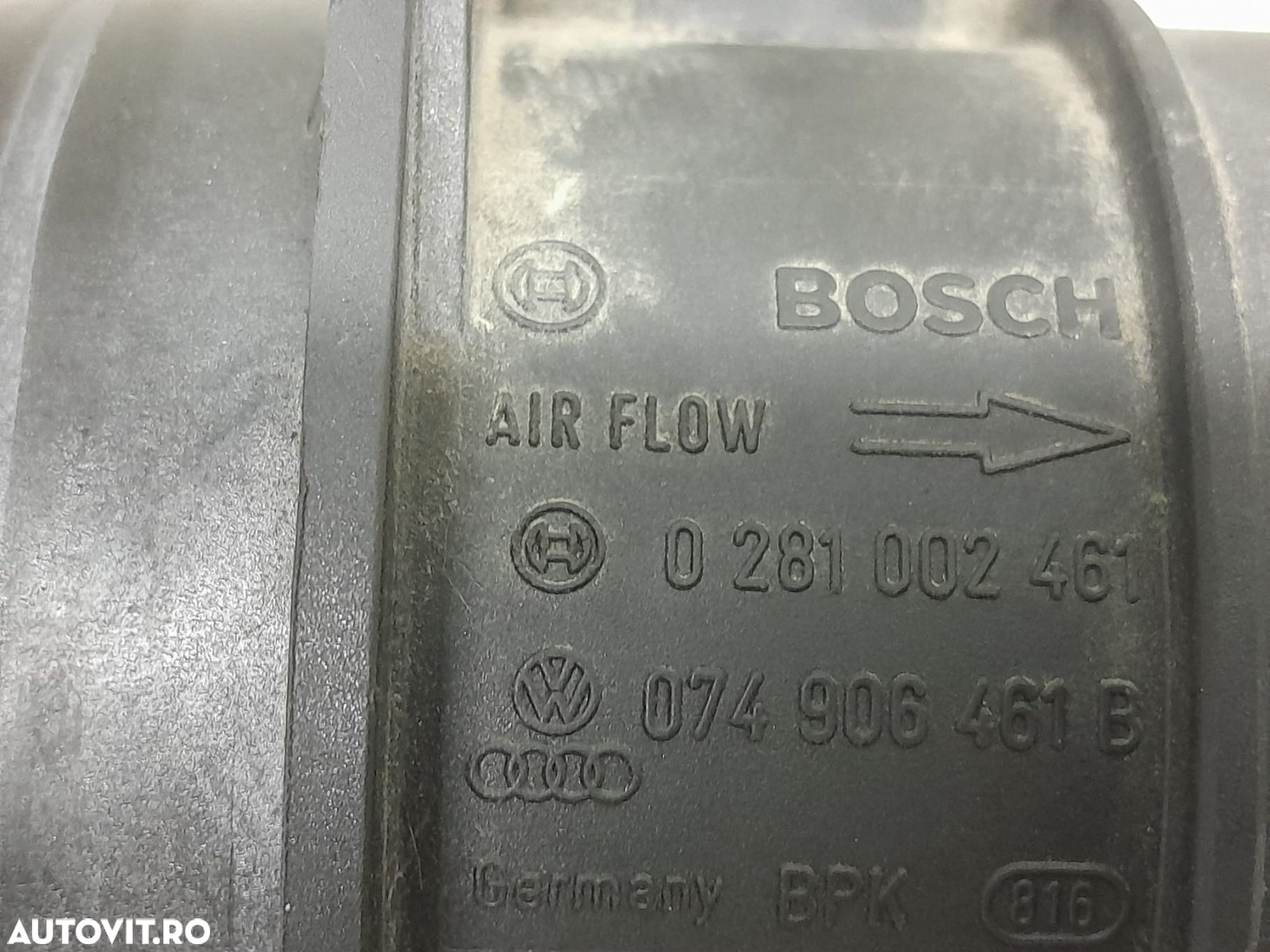 Debitmetru aer 1.9 2.0 tdi BMM BLS BKC BXE 0281002461 Volkswagen VW E - 3