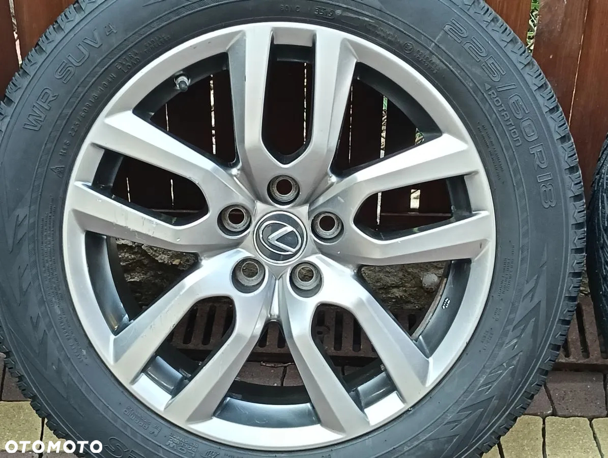 LEXUS NX 14-21r Koła z Oponami Zimowymi 225/60 R18 NOKIAN 19r - 8