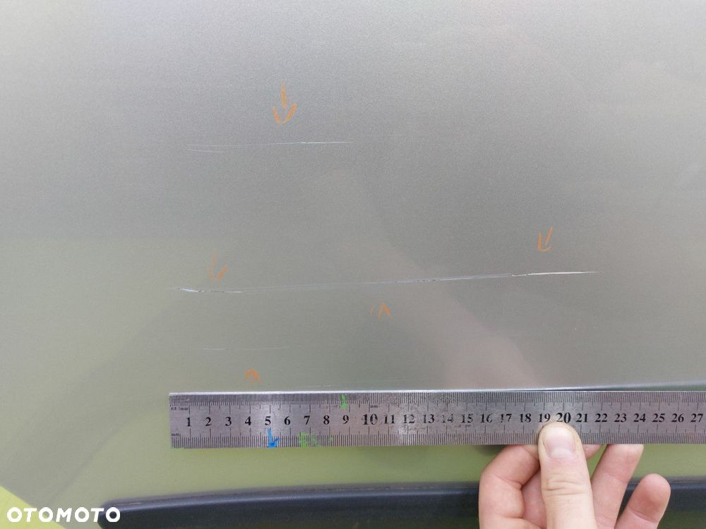 Drzwi tylne PRAWE tył SKODA FABIA II 2 LIFT 2010-2014 KOMBI LA7W SREBRNE - 6