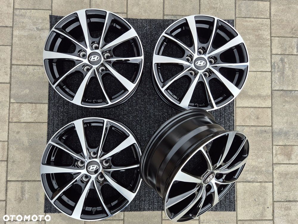Hyundai 16 " Felgi Nowe 5x114,3 Elantra I30 Kona iX20 iX35 Kona - Czarny Poler - 8