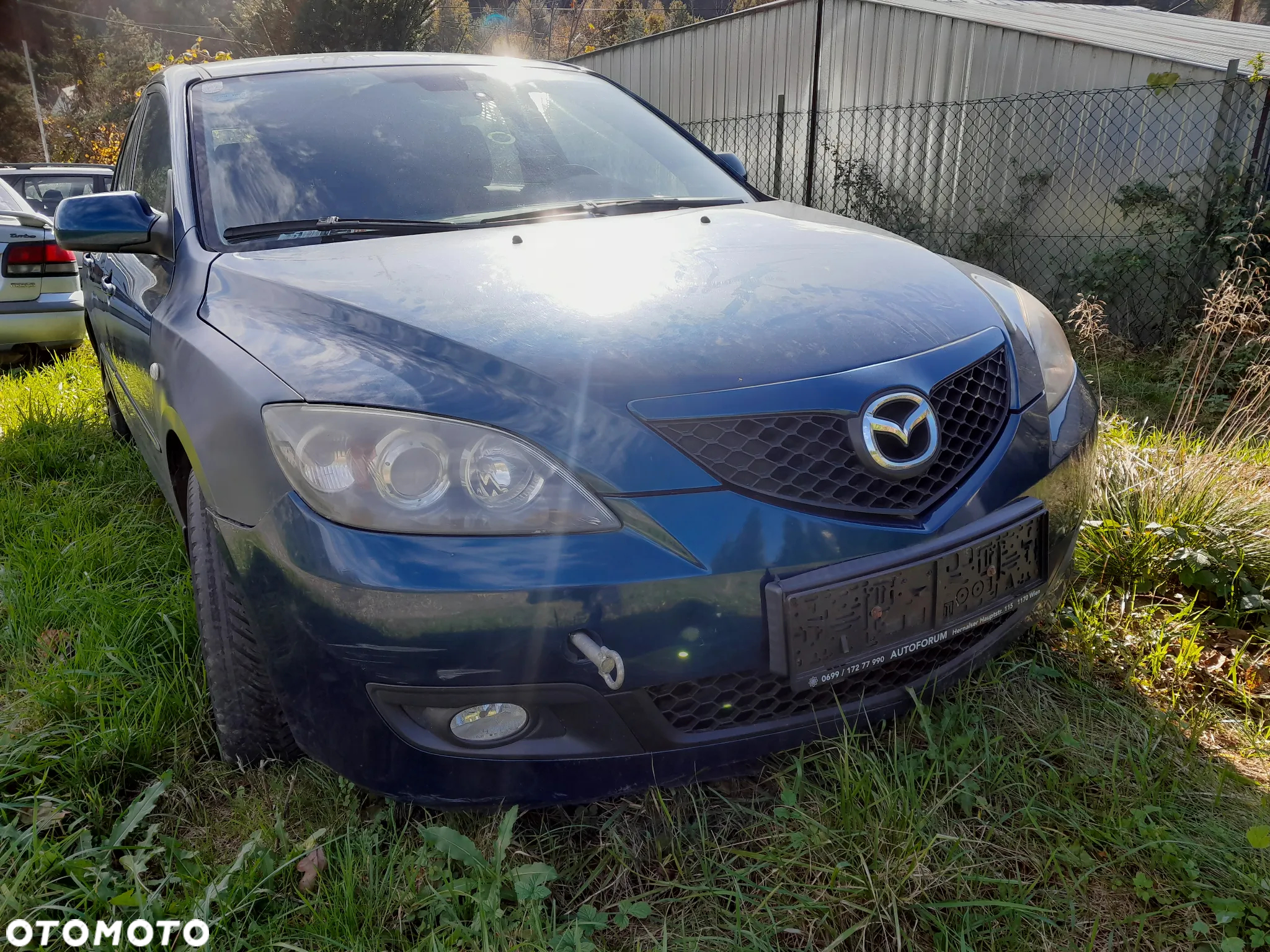 Mazda 3 03-09 BK HB Maska zderzak pas atrapa lampa  32C - 2