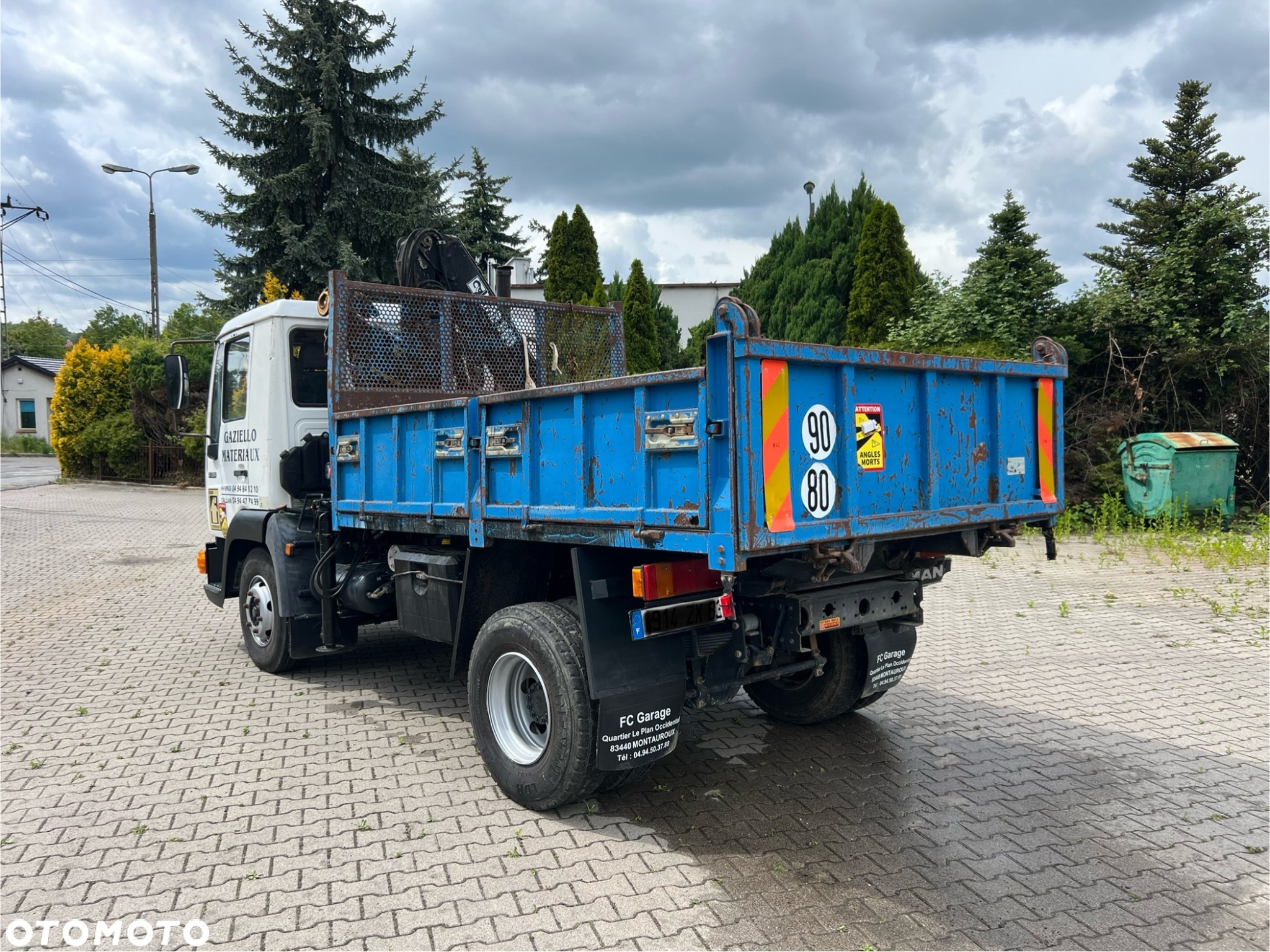 MAN 10-224 * WYWROTKA* HDS HIAB 060* DMC 10.300* Dobry Stan* Sprowadzony* - 5