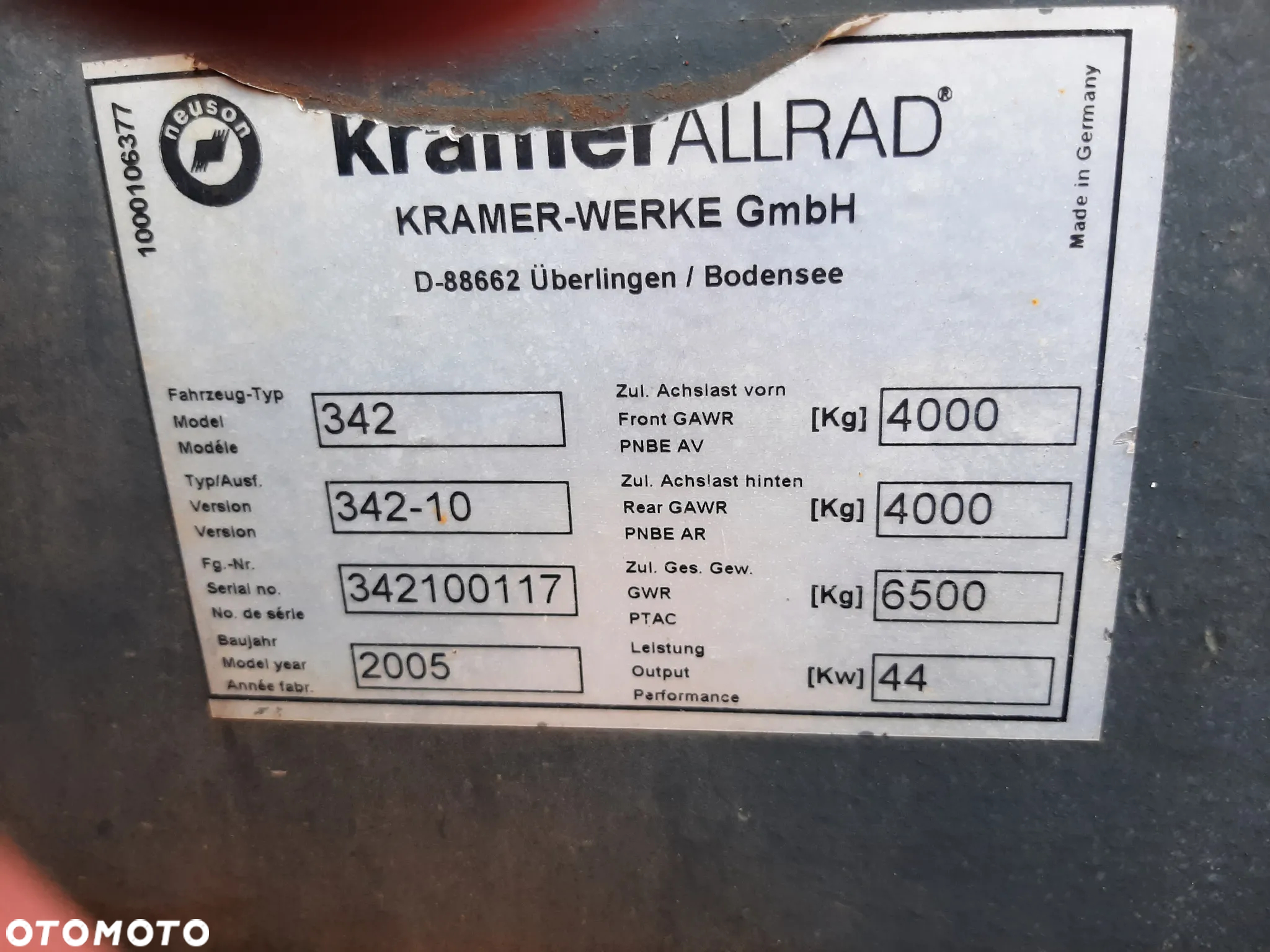 Kramer 480 - 2