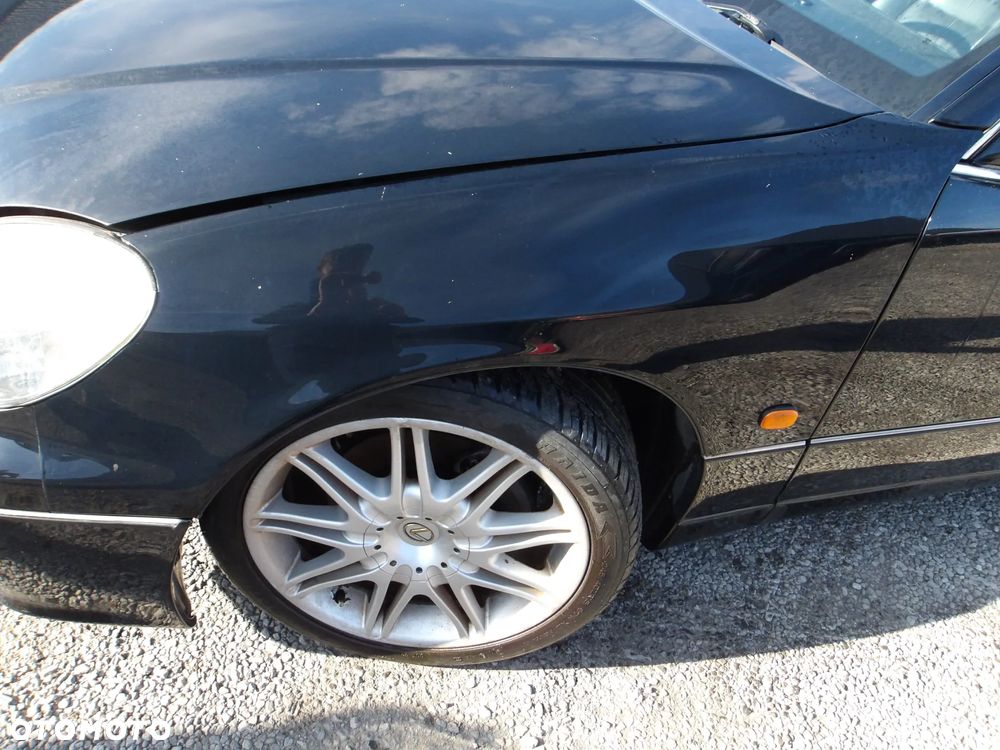 BŁOTNIK LEWY PRZEDNI LEXUS GS300 MK2 CZARNY 202