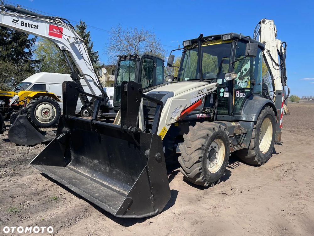 Terex Koparko Ładowarka Koparka Terex 860 SE, 2004 ROK, Szczęka Krokodyl, Widły do palet, Ramię z teleskopem_Cała w Oryginale Niemalowana_GOTOWA DO PRACY_BRUTTO! - 32
