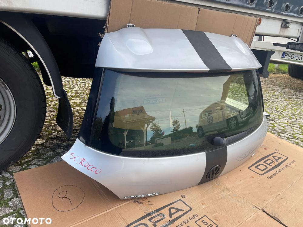 Tylna klapa VW scirocco przed liftem kompletna bez rdzy oryginał - 2
