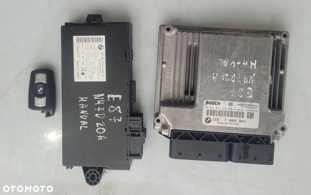 ZESTAW STARTOWY BMW E87 N47D20A N47 2.0D MANUAL 7809001 - 1
