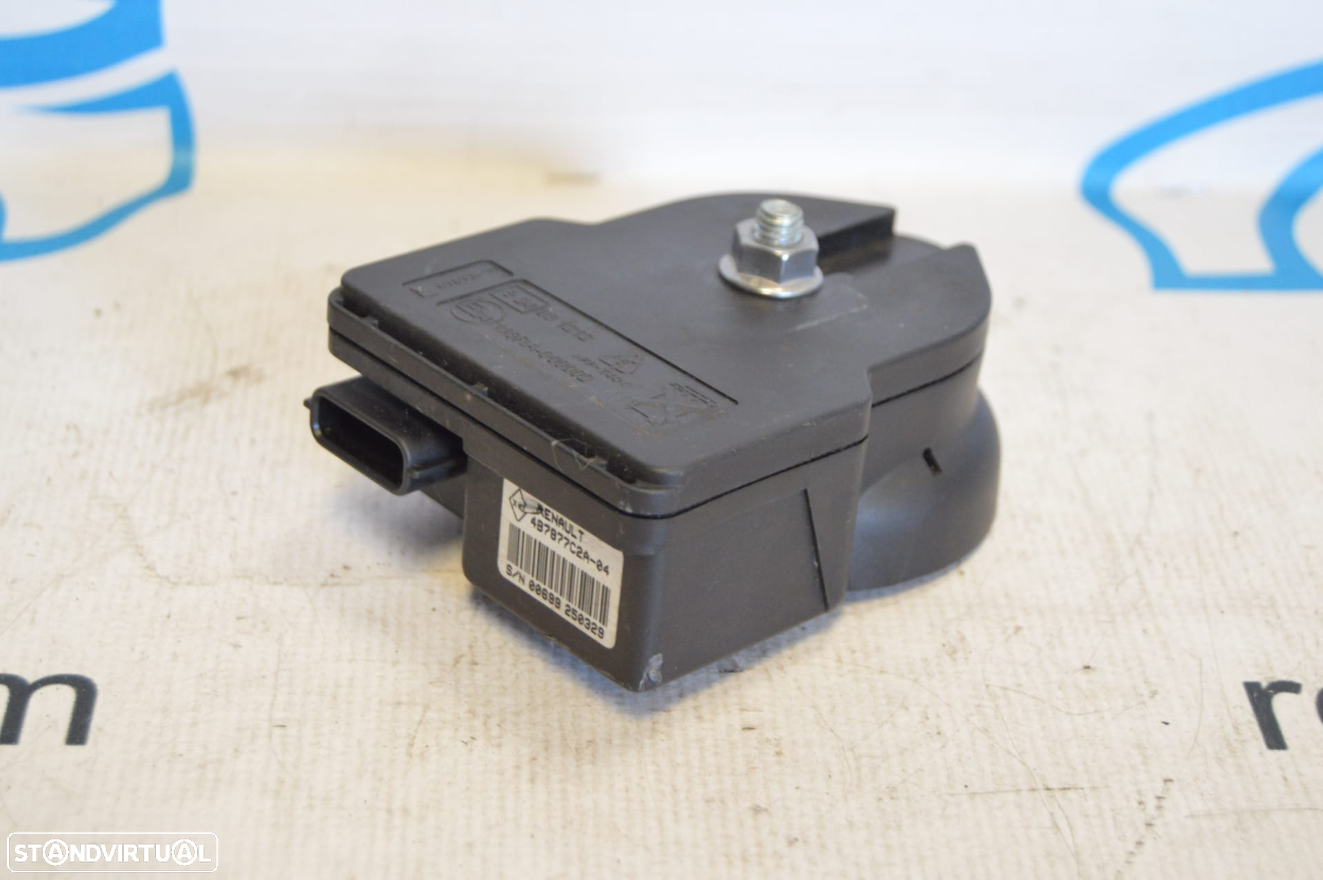 MODULO SONORO BUZINA ALARME SIRENE 4B7877C2A04 4B7877C2A 116RA000002 00699 250329 RENAULT MEGANE III 3 MK3 COUPE FASE I 1 DZ0 1 1.5 DCI 105CV K9K832 K9K 832 - 2