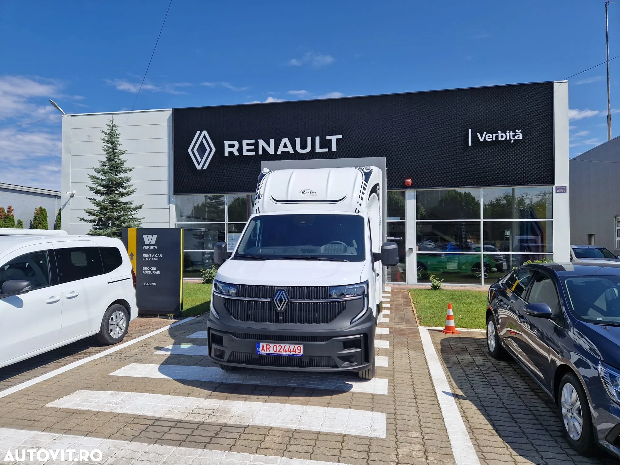 Renault Master L3 dCi cu prelata 8 EUROPALETI - 2