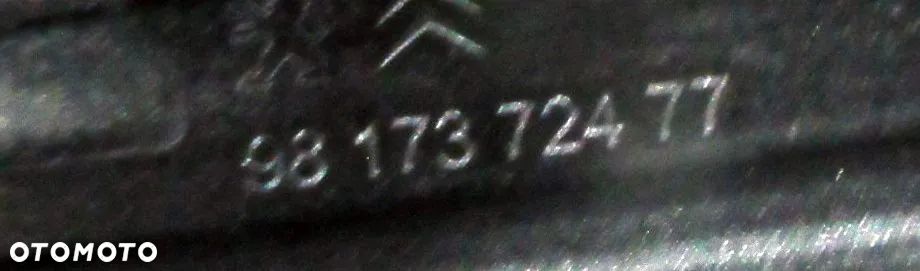 citroen c-elysee obudowa kratki nawiewu plastik 9817372477 - 3