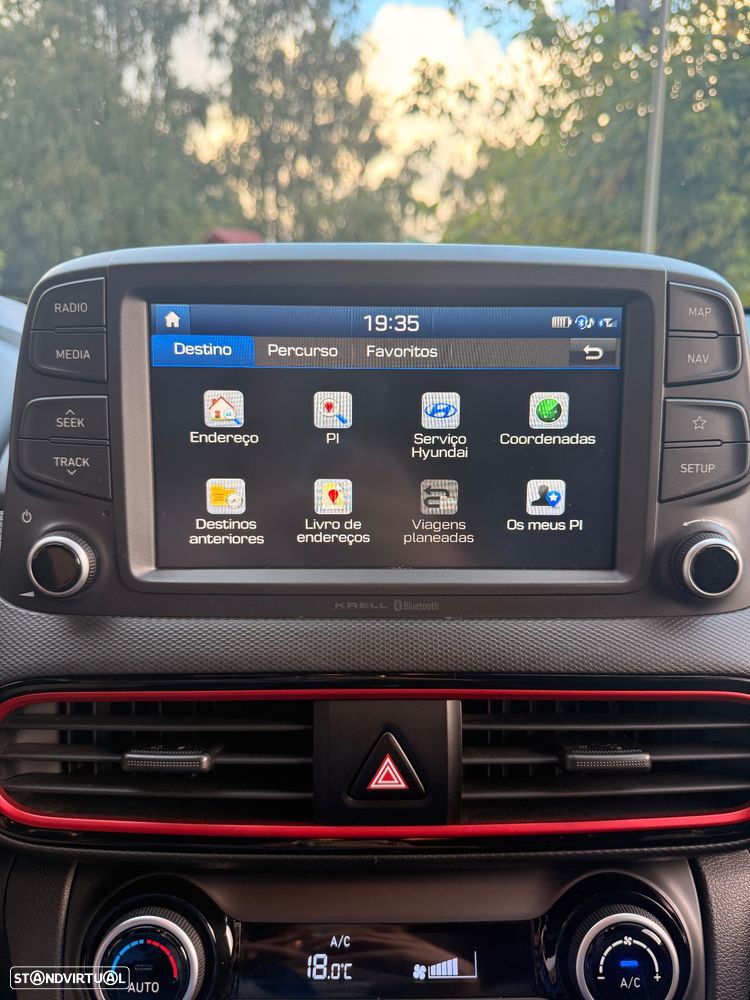 Hyundai Kauai 1.0 T-GDi Premium Pele/Tec Ver.+Nav+Vision - 31