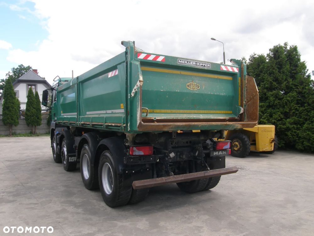 MAN TGS 35.440 8x4 2013rok manual wywrotka Meiller-Kipper z Niemiec - 14