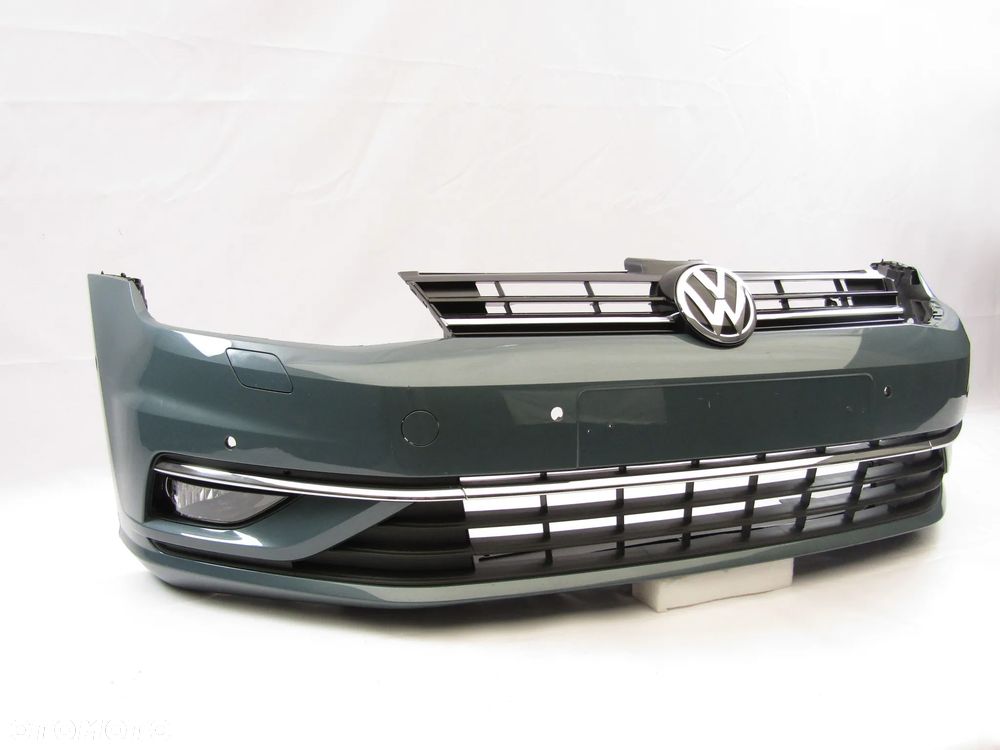 Zderzak przedni VW Golf 7 17 - 20 Sprysk. / Pdc-6 Lakier LR5Q - 16